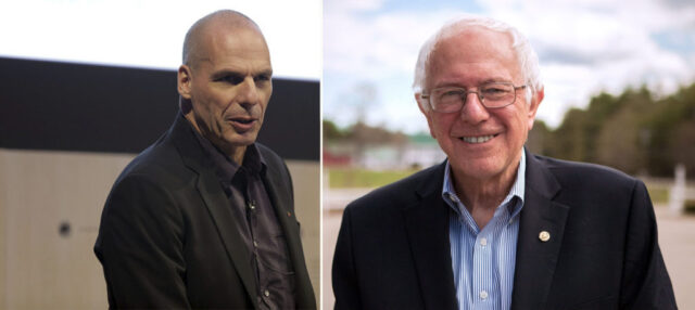 varoufakis y sanders