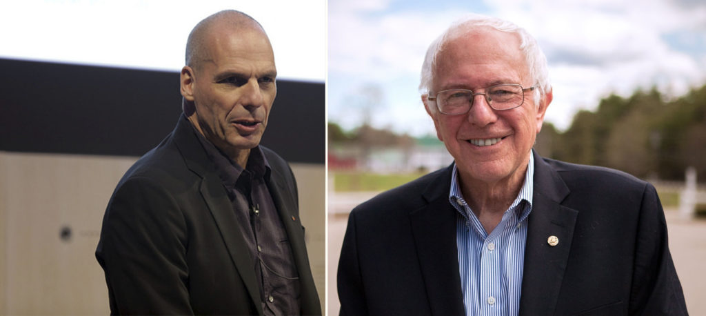 varoufakis y sanders